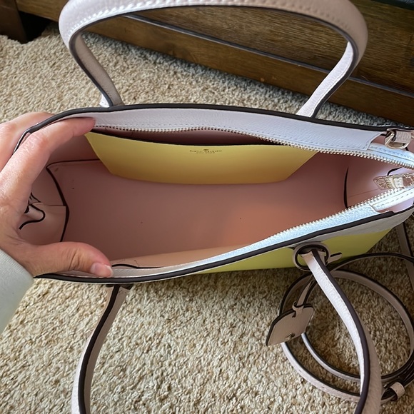 kate spade Eva medium zip top satchel with matching large staci wallet - Picture 2 of 5